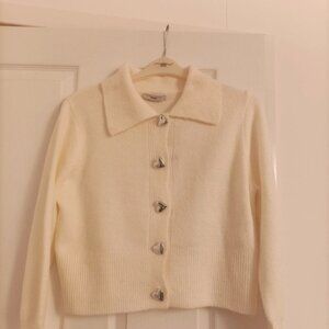 White Cardigan